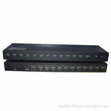 1 x 12 HDMI® Splitter, One Input and 12 Output HDMI® 1.3